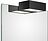 Lampa nad lustro Box Clip On LED 15 cm czarny mat