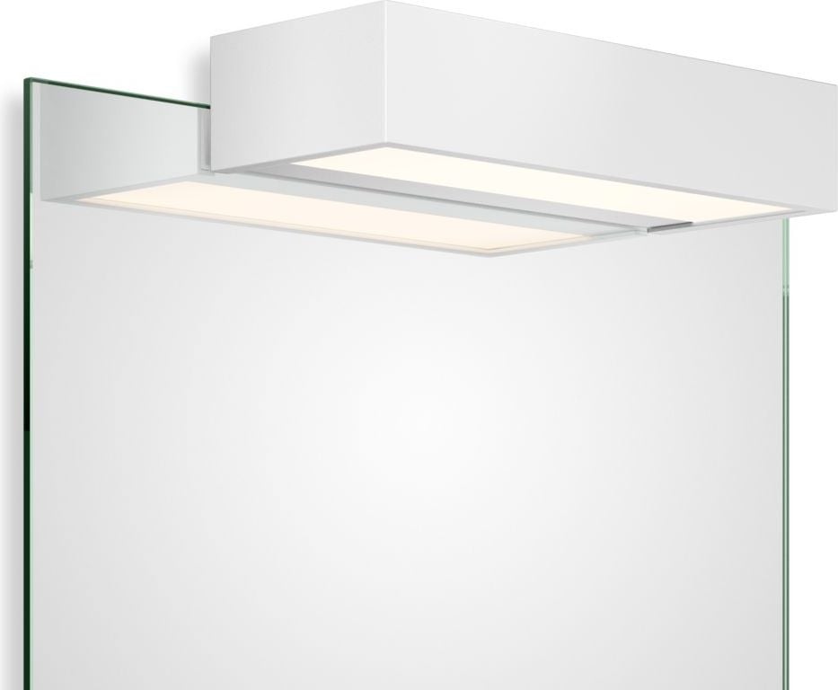 Lampa nad lustro Box Clip On LED 25 cm biały mat
