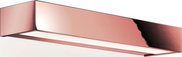 Lampa ścienna Box LED 40 cm różowe złoto