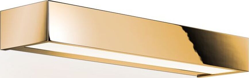 Lampa ścienna Box LED 40 cm złota