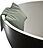 Loft Badewannenkissen 21 x 32 cm grau mit Saugnapf