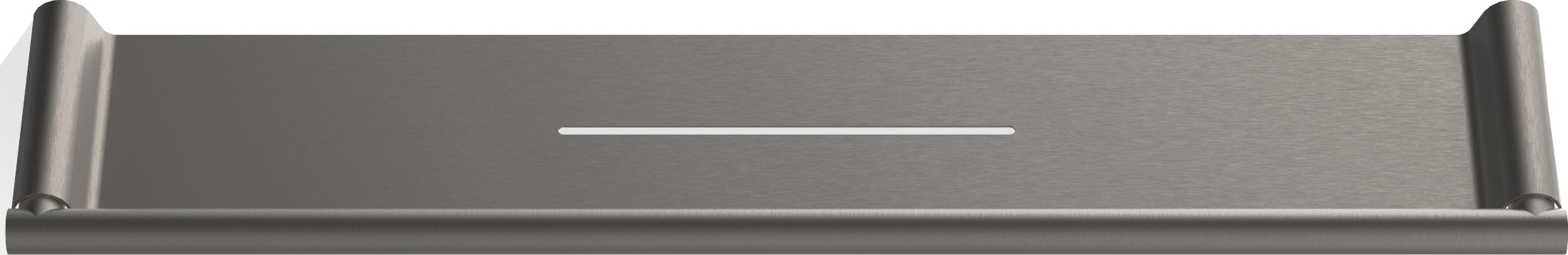 Mikado Badezimmerablage 40 cm dunkles Metall matte mit PVD-Beschichtung