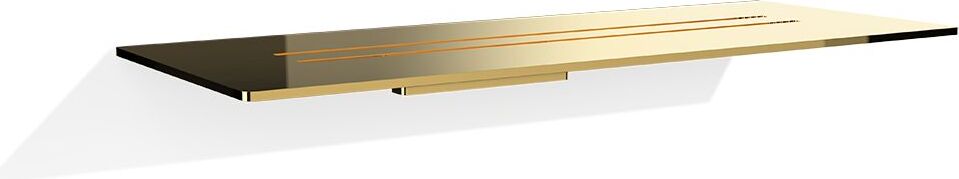 Mikado Duschregal 30 cm goldfarben
