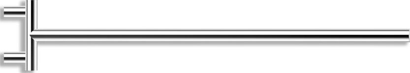 Mikado Handtuchreling 40 cm Chrom