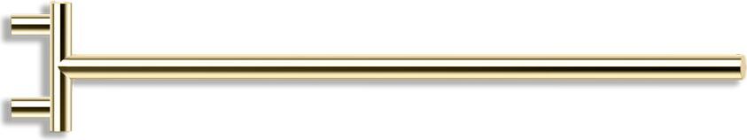 Mikado Handtuchreling 40 cm goldfarben