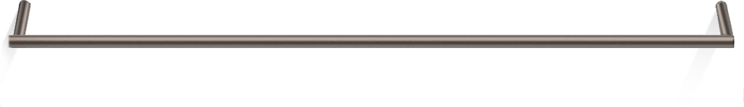 Mikado Handtuchreling 80 cm dunkles Metall matte mit PVD-Beschichtung
