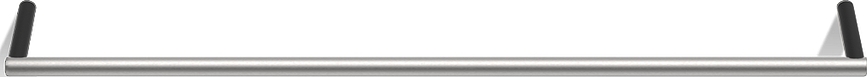 Mikado Reiling za brisače, 60 cm, mat črno jeklo