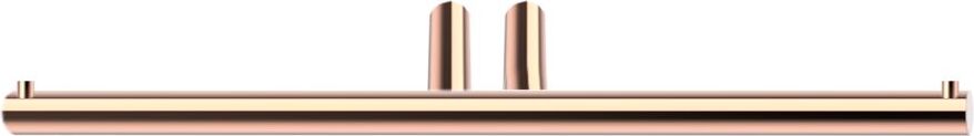 Mikado Toilettenpapierhalter Roségold doppelt