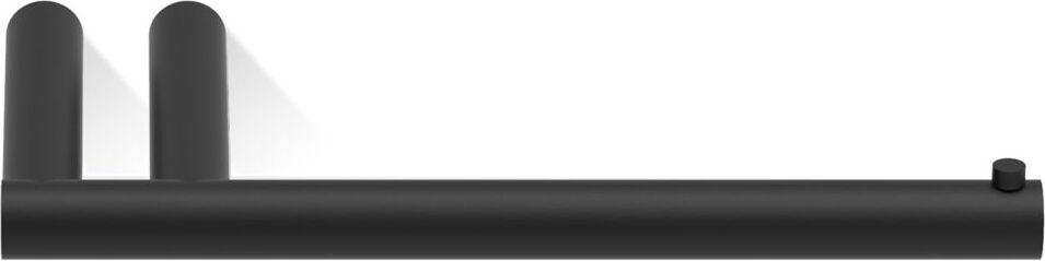 Mikado Toilettenpapierhalter schwarz matt