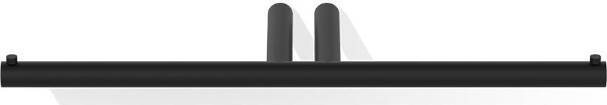 Mikado Toilettenpapierhalter schwarz matt doppelt