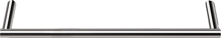 Mikado Towel rail 30 cm chrome-black with PVD-coating