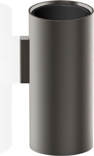 Mikado Zahnbürstenbecher dunkles Metall matte für die Wand
