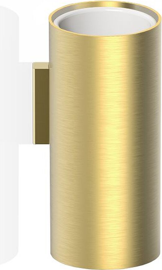 Mikado Zahnbürstenbecher Messing für die Wand