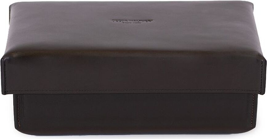 Nappa Duo Universal-Behälter 17 x 25 cm Schwarzbraun mit Deckel