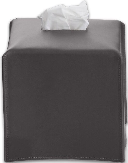 Nappa Taschentuchhalter 14 cm quadratisch grau