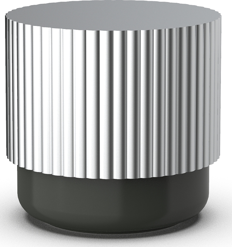 Of Line Kopalniški predalnik, 10 cm, s srebrnim pokrovom