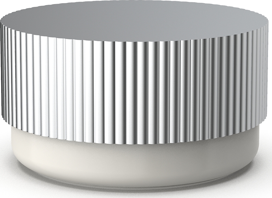 Of Line Kopalniški predalnik, 16,5 cm, s srebrnim pokrovom