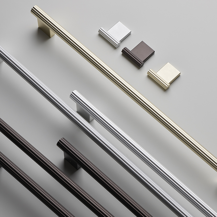 Of Line Μπάρα πετσέτας, 45 cm, ασημί