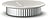 Of Line Soap dish 12,5 cm cream with a silver base