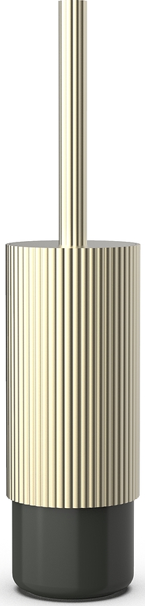 Of Line Toilet brush golden black base