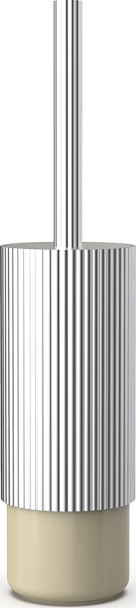Of Line Toilet brush silver with a sand base