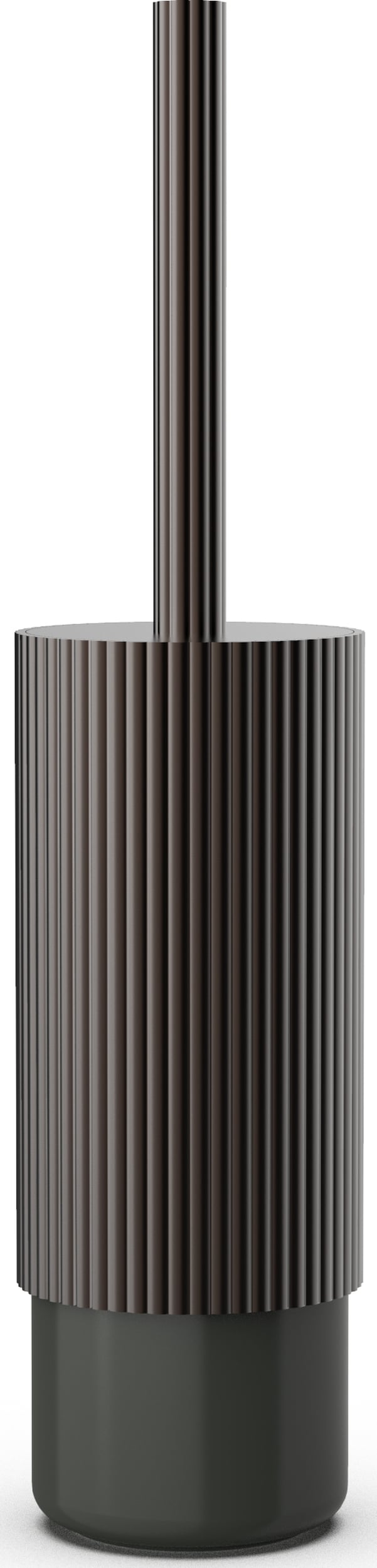 Of Line Toilettenbürste braun mit schwarzem Sockel