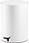 Papelera Bar, 32 cm, blanco mate