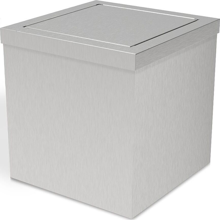 Papelera de baño de acero mate Decor Walther, 20 cm