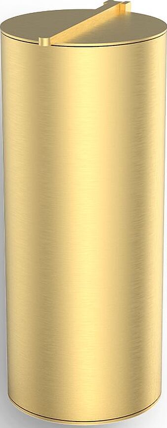Papelera de Baño de pared Mikado, 34,5 cm, dorado mate, con recubrimiento PVD
