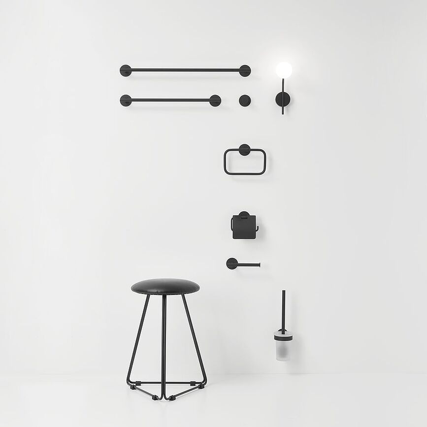 Pep One Applique, noir mat