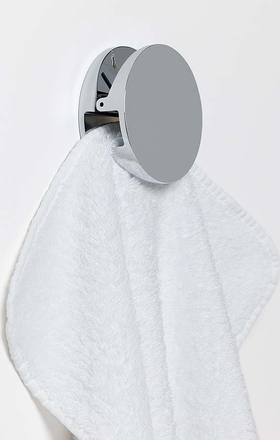 Pinch Držalo za brisače, okroglo, 10 cm, mat zlato