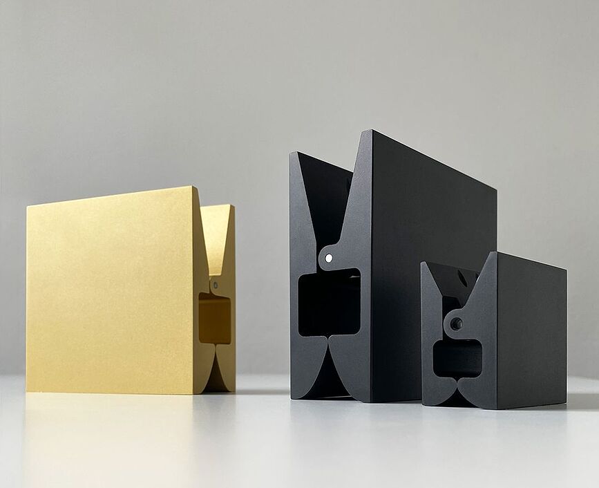 Pinch Γάντζος Πετσέτας τετράγωνος, 5 εκ., ματ χρυσός