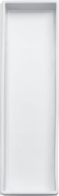 Porzellan Badezimmertablett 27,5 cm weiß