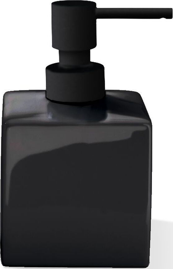 Porzellan Distributeur de Savon carré, 14 cm, en porcelaine