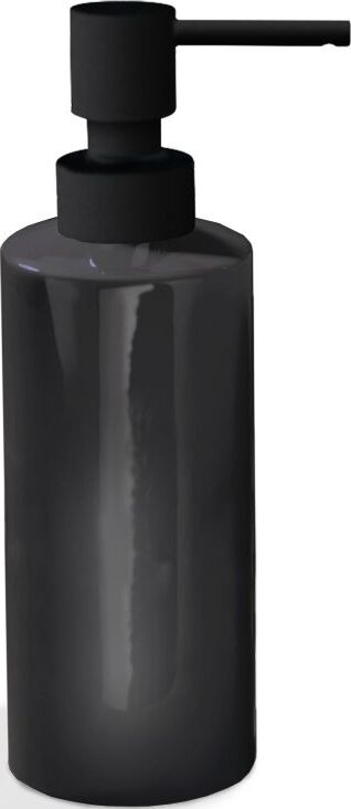 Porzellan Seifenspender 17,5 cm schwarz