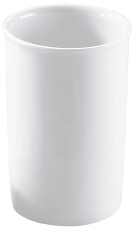 Porzellan Toothbrush mug 9,5 cm white