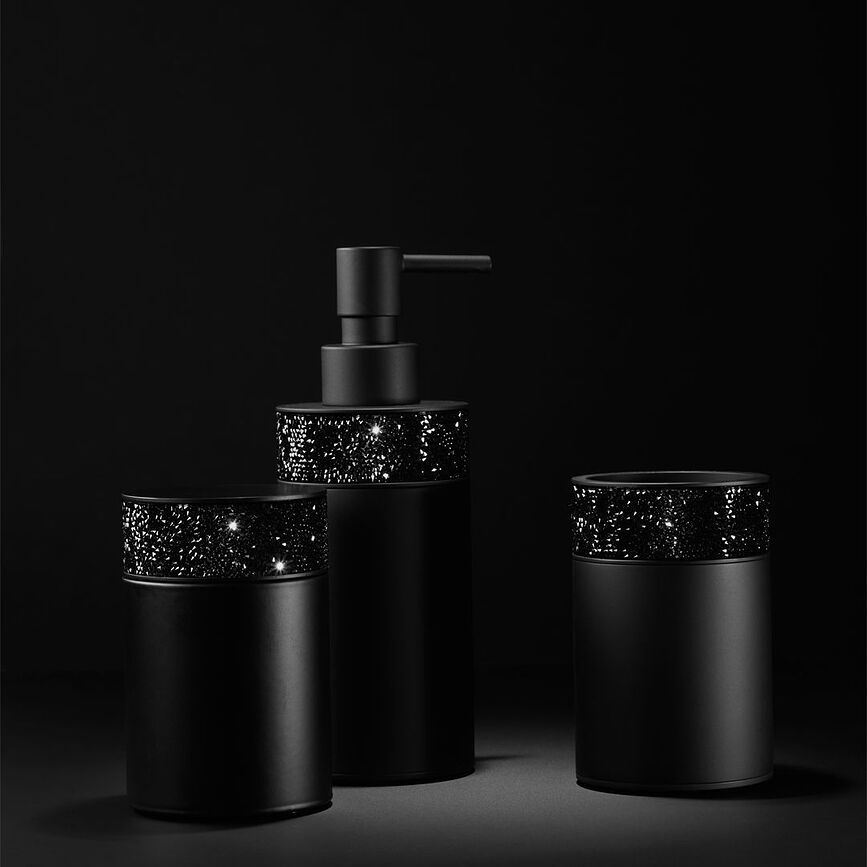 Rocks Δοσομετρητής Σαπουνιού, σκούρο μέταλλο, ματ χρυσό