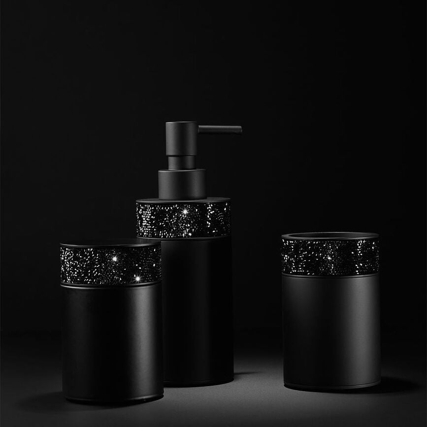 Rocks Dozator za Sapun tamni metal mat zlatni