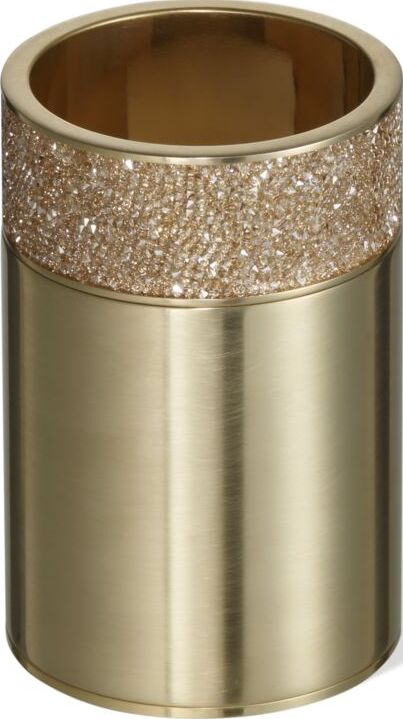 Rocks Zahnbürstenbecher gold matt