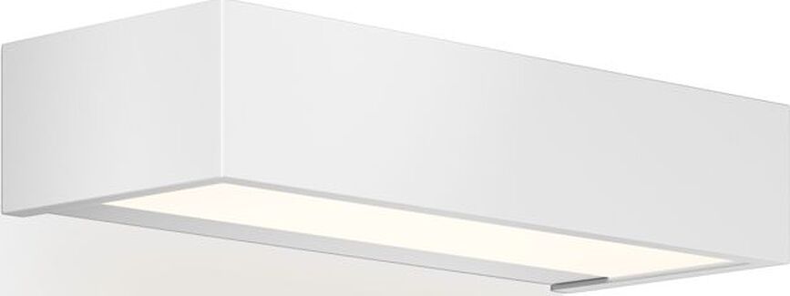 Sieninis šviestuvas Box LED 2700K matinės baltos spalvos 25 cm
