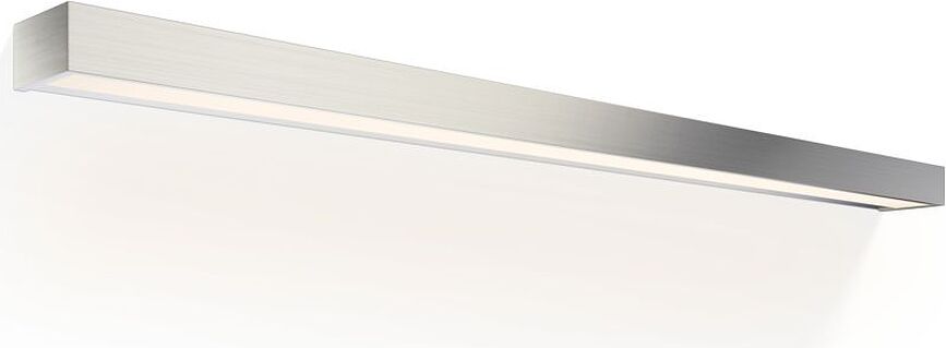 Sieninis šviestuvas Box LED 2700K nikelio spalvos 120 cm
