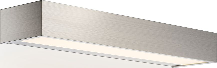Sieninis šviestuvas Box LED nikelio spalvos 40 cm