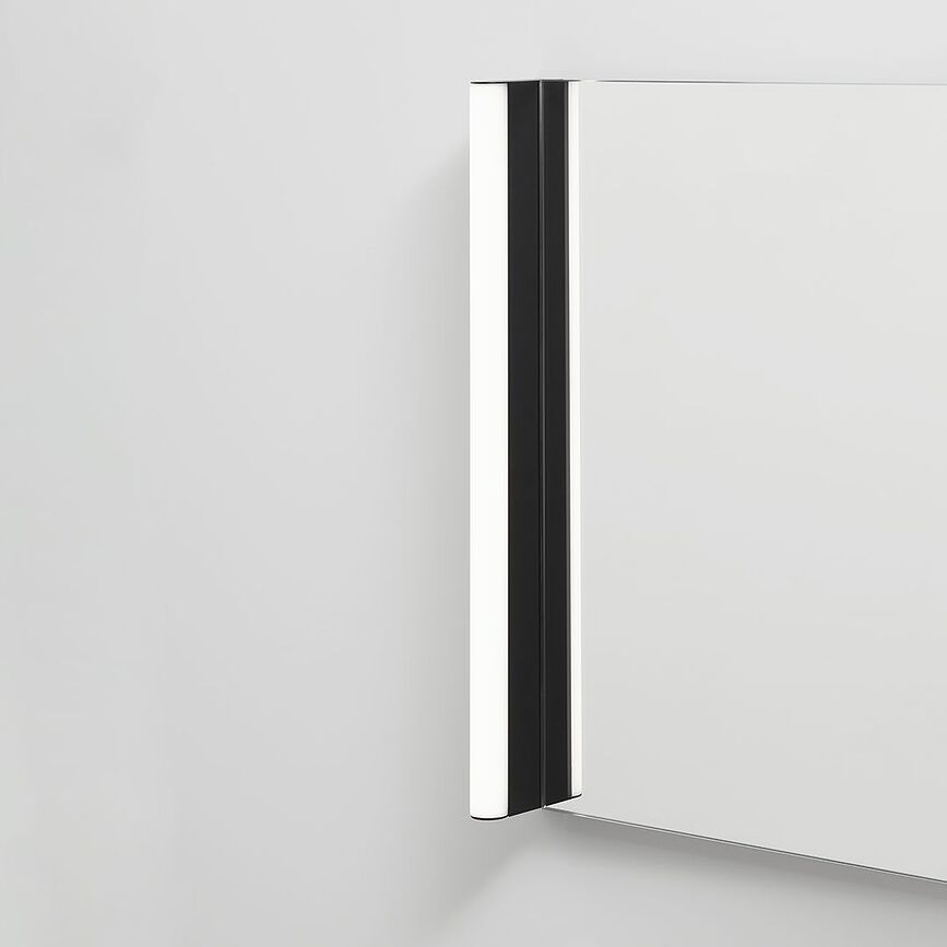 Slat Stenska svetilka, črna mat