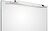 Slim Clip On Spegellampa 60 cm, krom