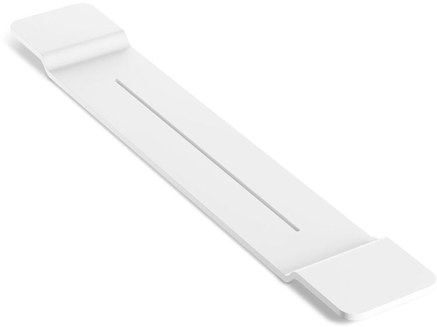 Stone Étagère de Baignoire, blanc mat