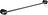 Stone Handtuchreling 60 cm chrom-schwarz