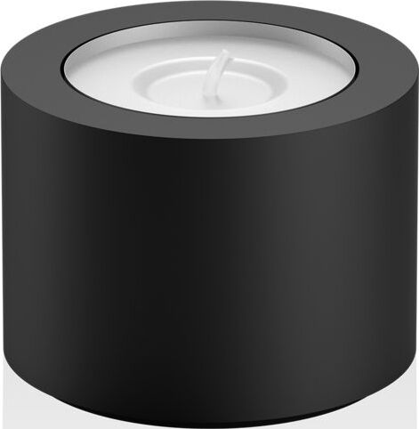 Stone Kerzenhalter für Teelichter schwarz matt