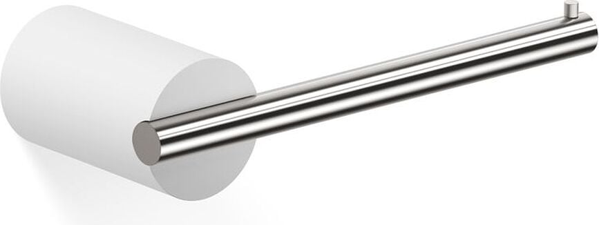 Stone Toilet paper hanger matte white-steel