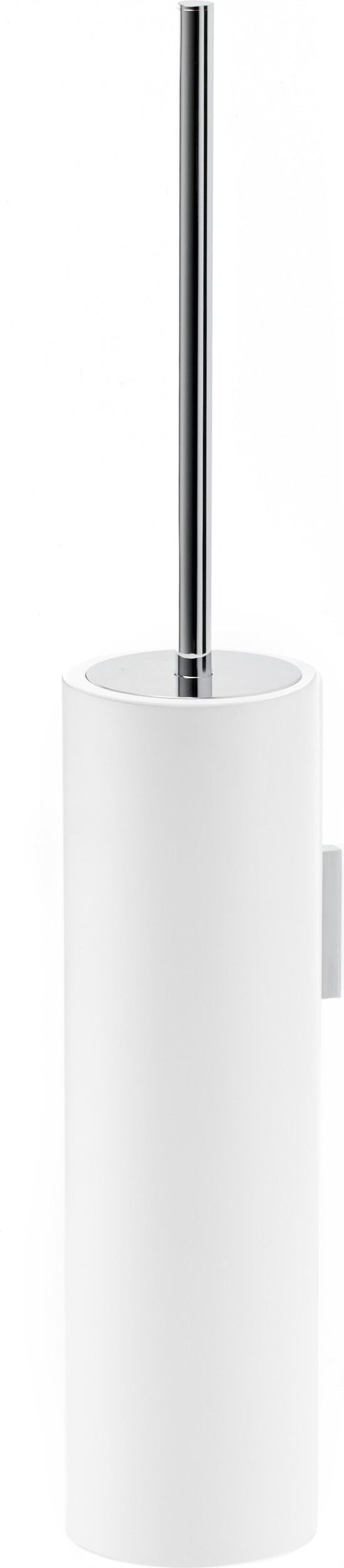 Stone Toilettenbürste chrom-weiß für die Wand