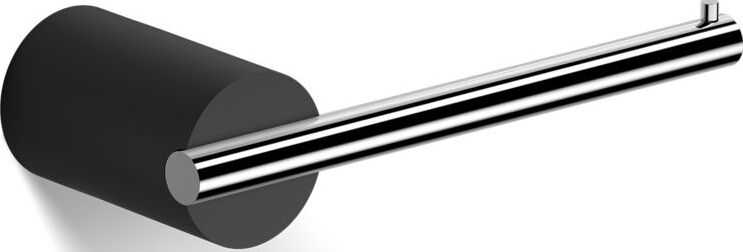 Stone Toilettenpapierhalter chrom-schwarz